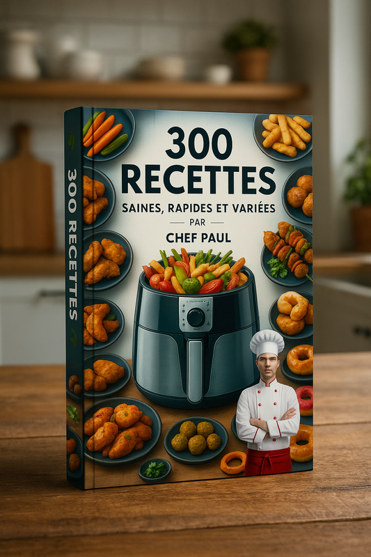 Le Pack Ultime Airfryer : 300 Recettes + 3 Cadeaux