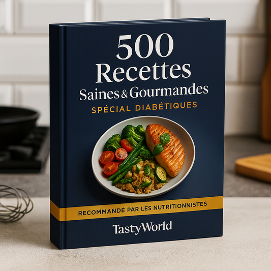 Ebook -Spécial Diabétiques - 500 Recettes Saines & Gourmandes